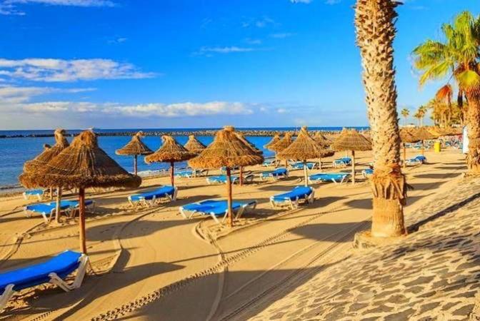 Tenerifeopenhome Bright Penthouse On The Beach Los Cristianos Arona  Εξωτερικό φωτογραφία